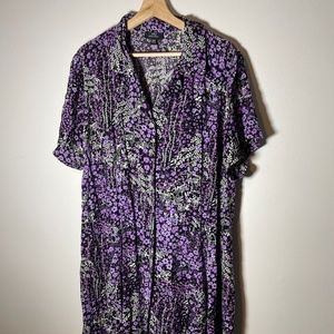 Vintage button up dress